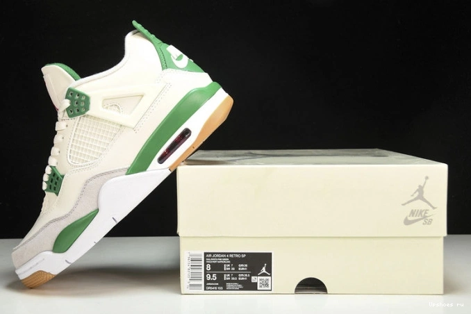   DR5415-103  SB Green Retro Jordan 4 Pine 0121